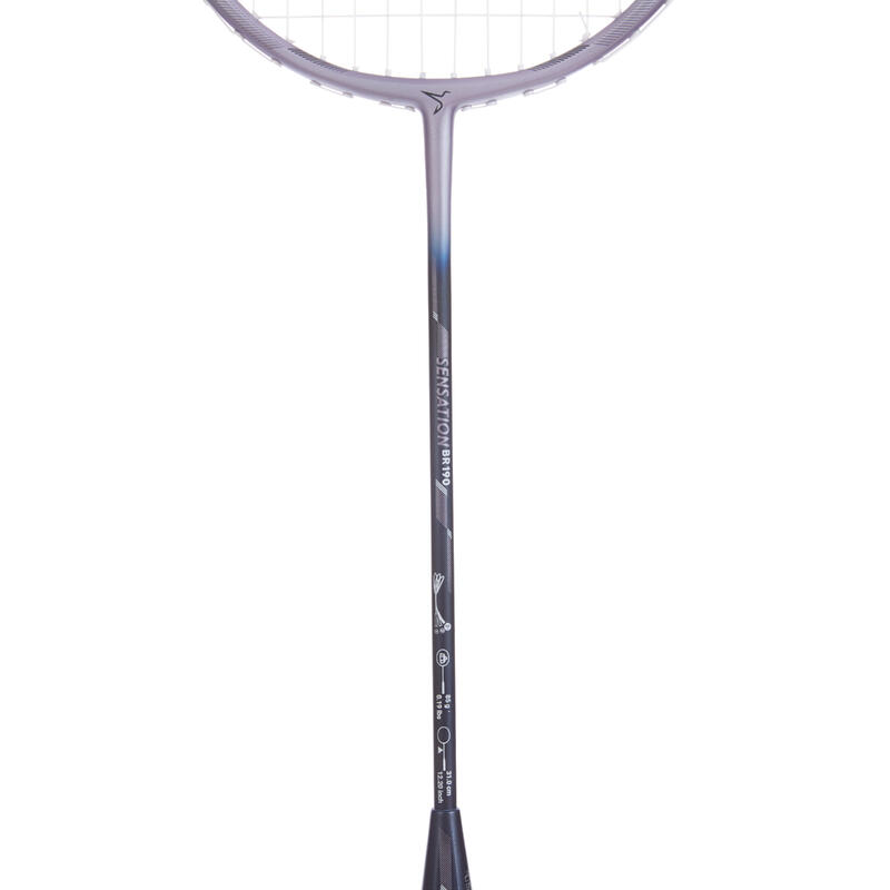 Badmintonrackets in set voor volwassenen BR 190 blauw paars