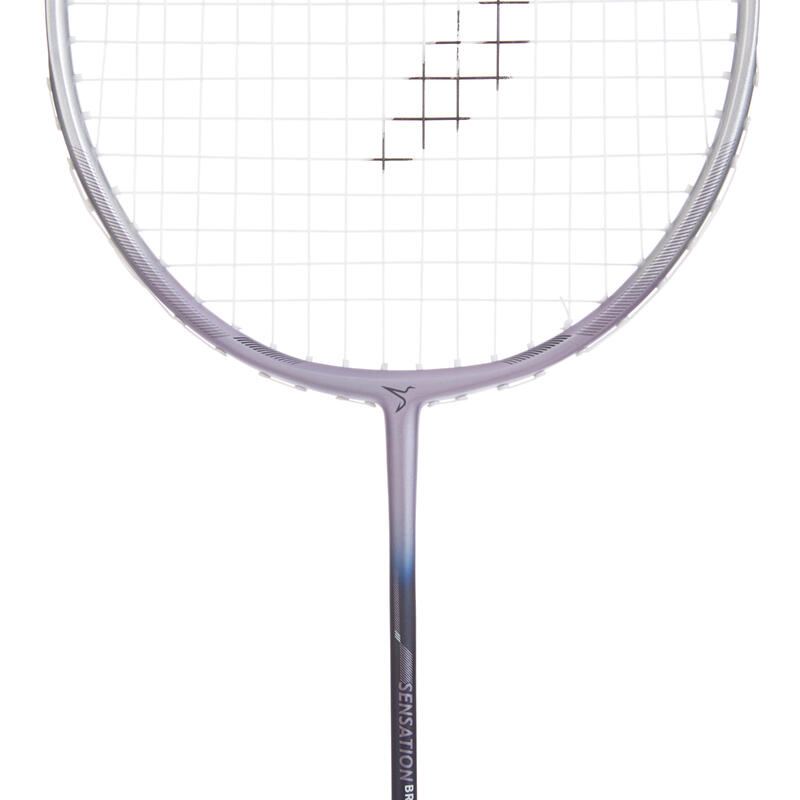 Badmintonrackets in set voor volwassenen BR 190 blauw paars