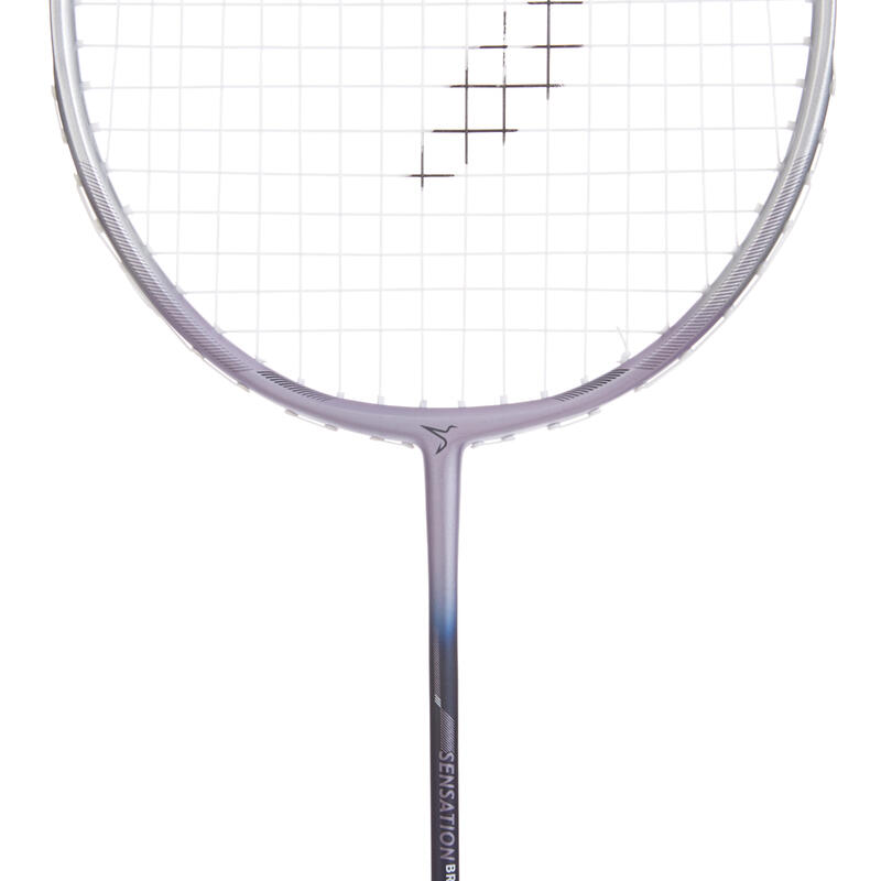 Kit racchette badminton adulto BR 190 PARTNER azzurro-lilla