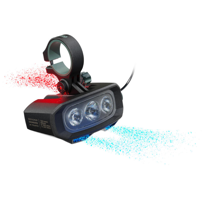 LUZ FL940 BICICLETA para uma prática em caminhos não iluminados