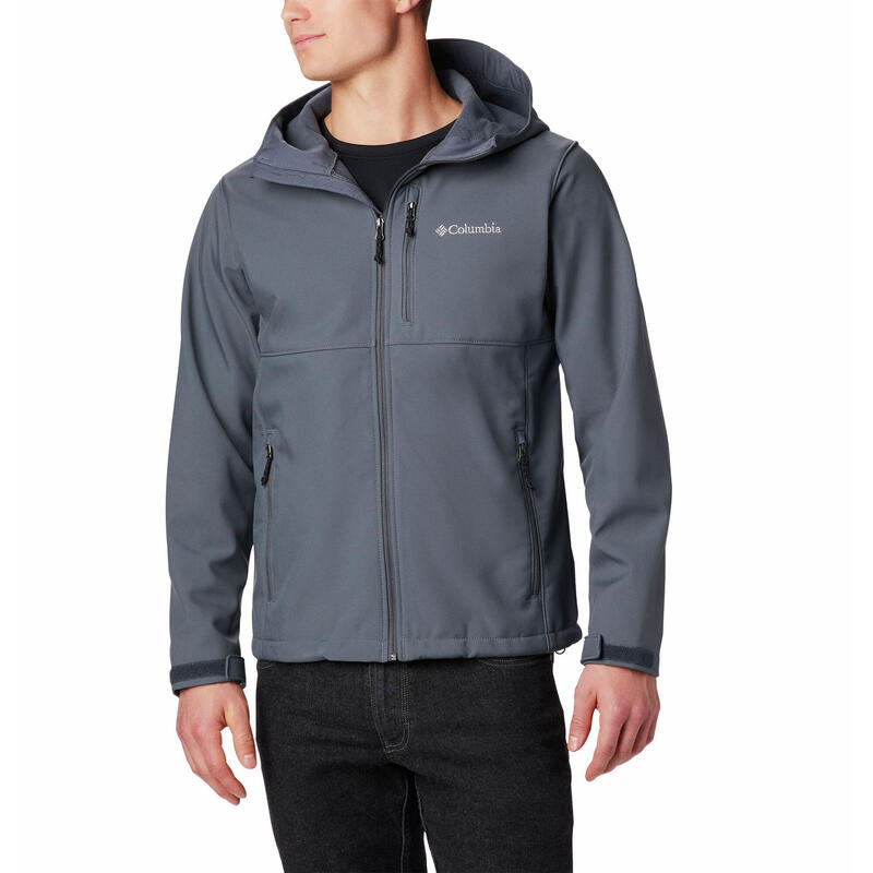 Softshelljacke Herren Trekking - Ascender™ grau 