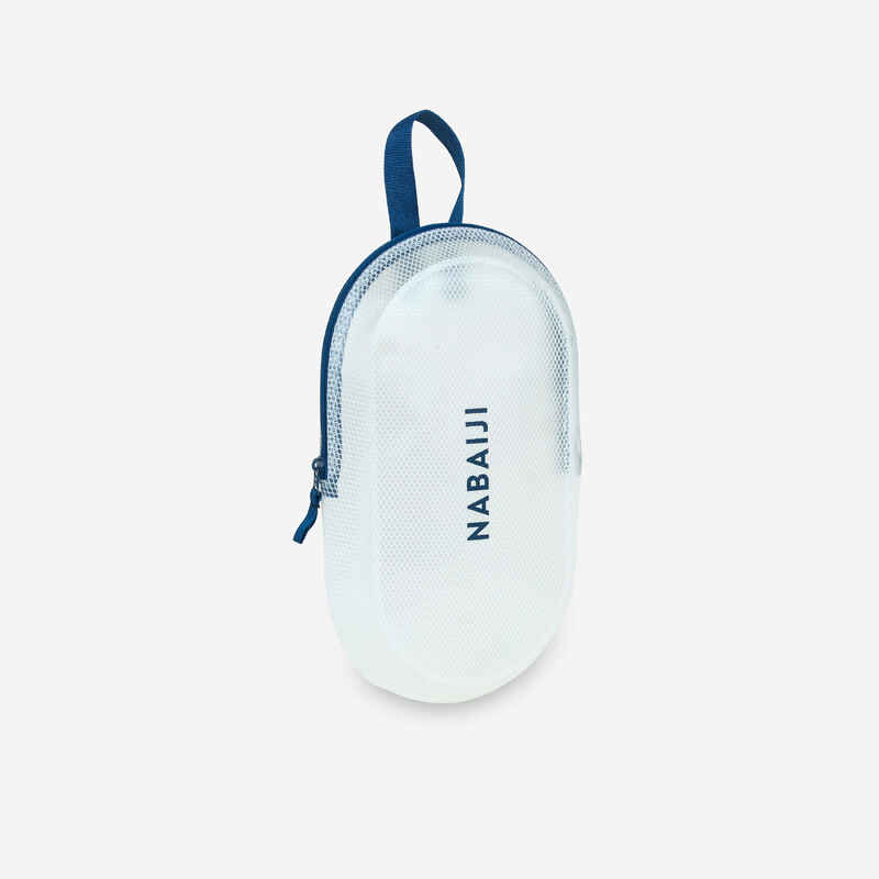 hsmyank Paquete de 2 bolsas grandes y ligeras de malla simple con botón a  presión, reutilizable, bolsa de piscina para viajes al aire libre, compras