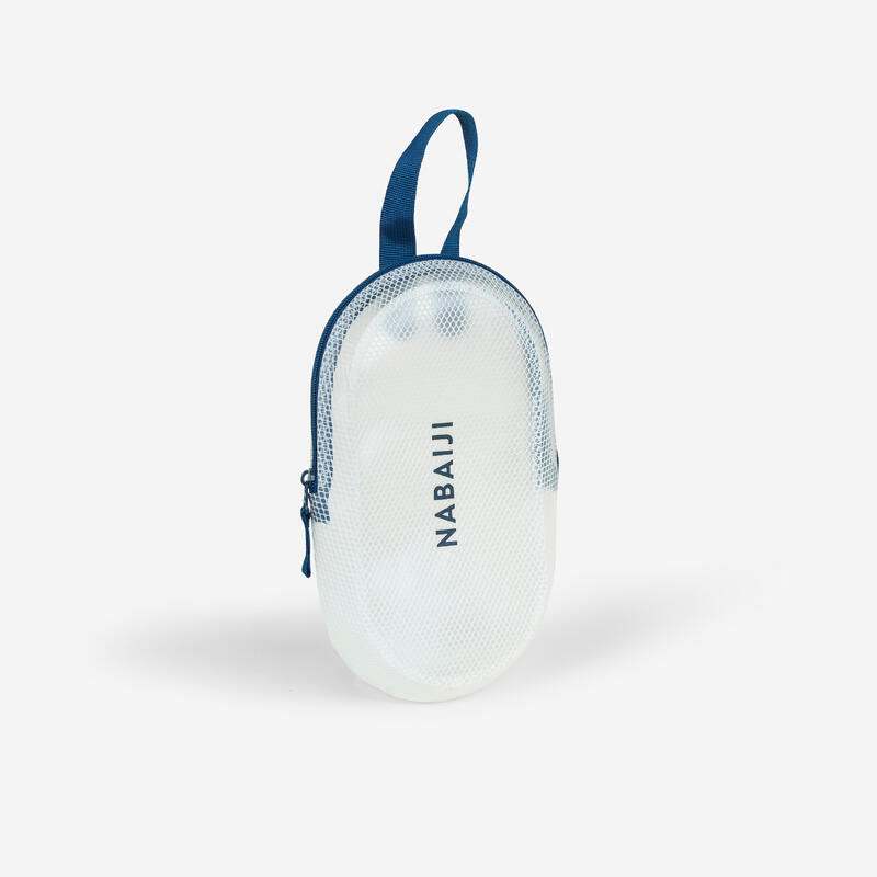 Kleine Badetasche wasserdicht 7 l - transparent 