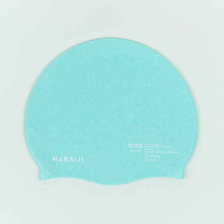 SILICONE swim cap Reg - One size - Mint green