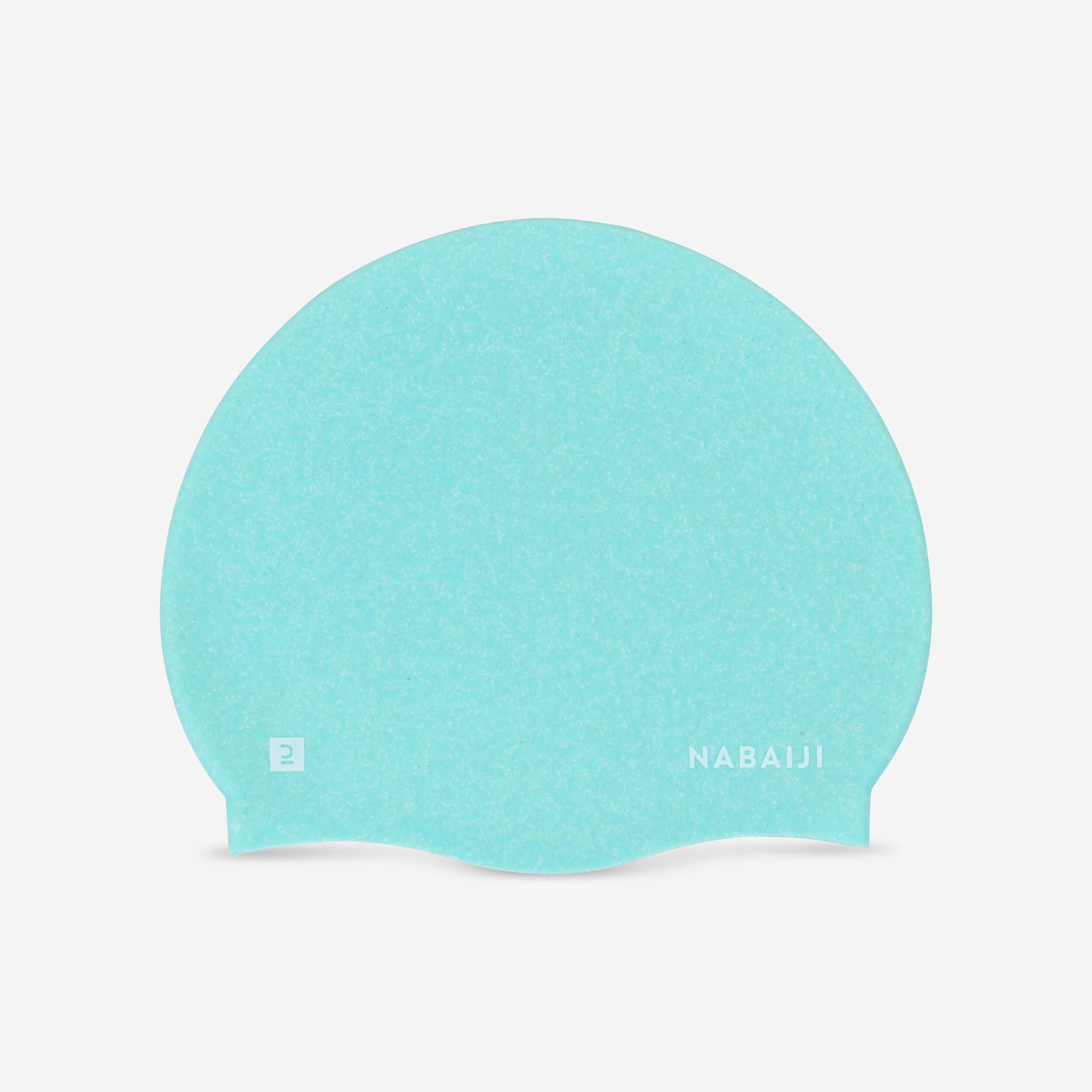 SILICONE swim cap Reg - One size - Mint green 1/2