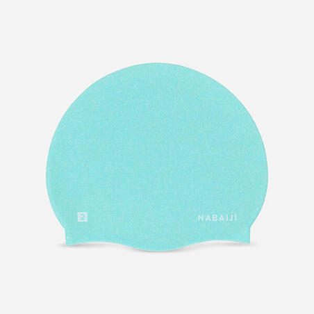 Шапочка для плавання 500 силіконова м'ятна