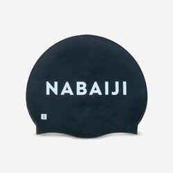 Silicone swim cap - BLACK