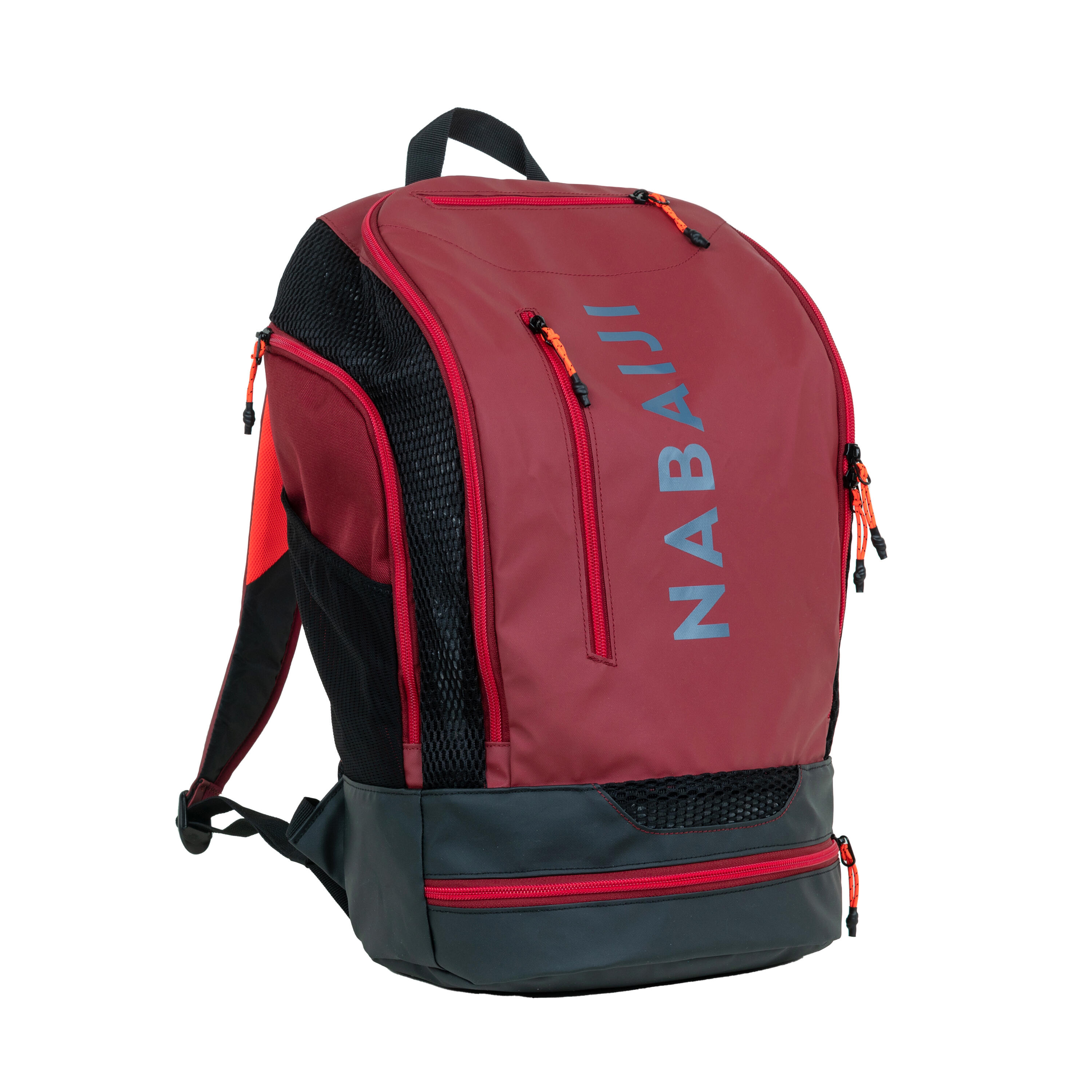 Sac a dos natation 27 litres 900 bordeau noir