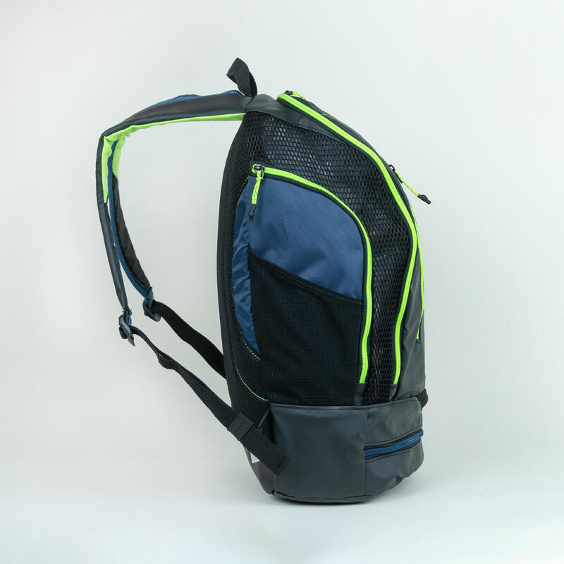 Rucsac înot 900 27 L Negru-Galben 