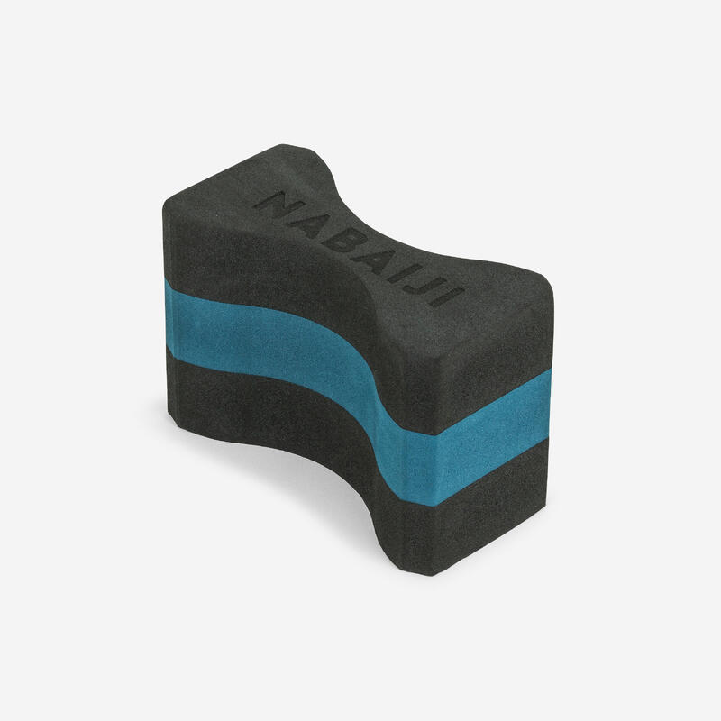 Pullbuoy de Natation 500 taille L noir bleu