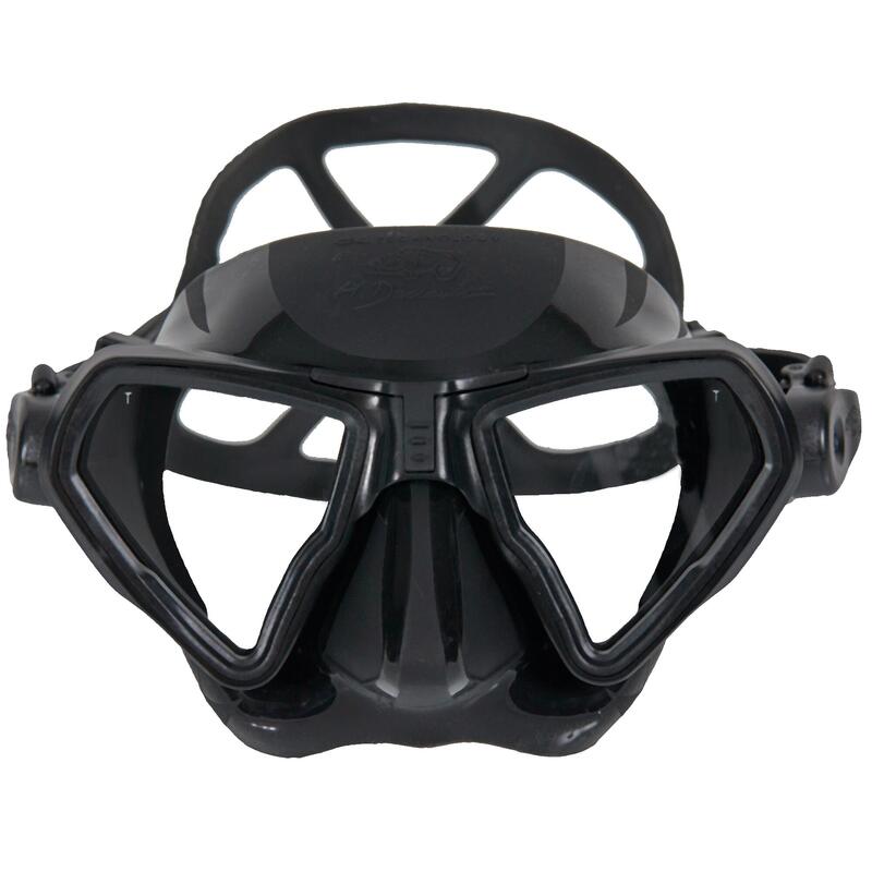 Tauchmaske C4 Carbon Freediving - schwarz
