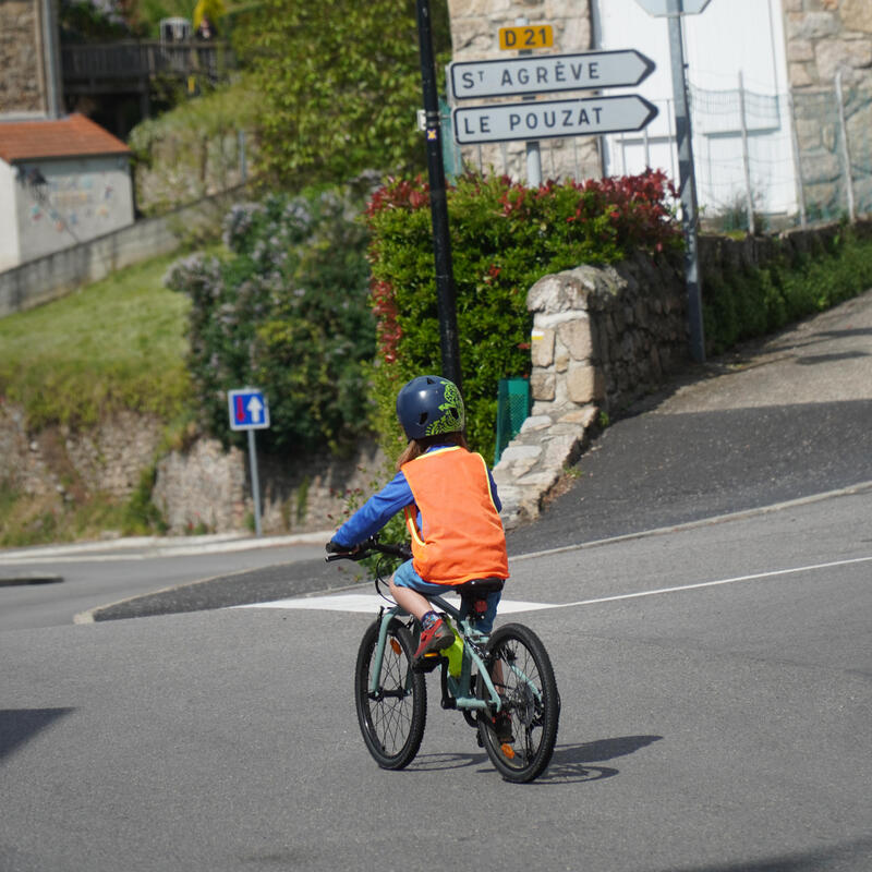 Bicicleta niños 20 pulgadas Riverside 900 gris verdoso 6-9 años