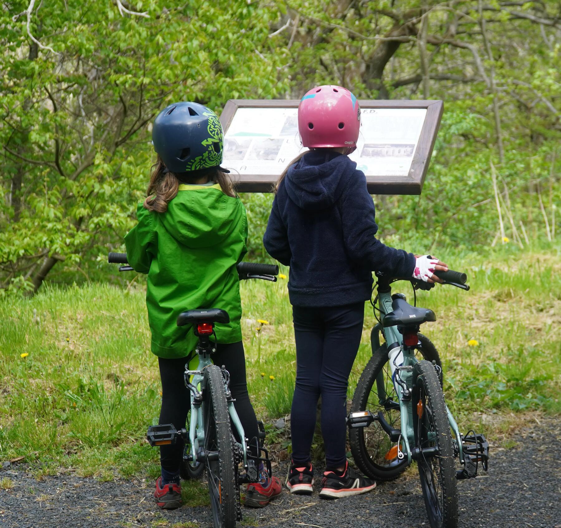 voyager à vélo avec des enfants
