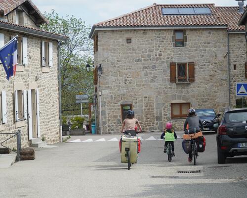 Bike touring with kids 