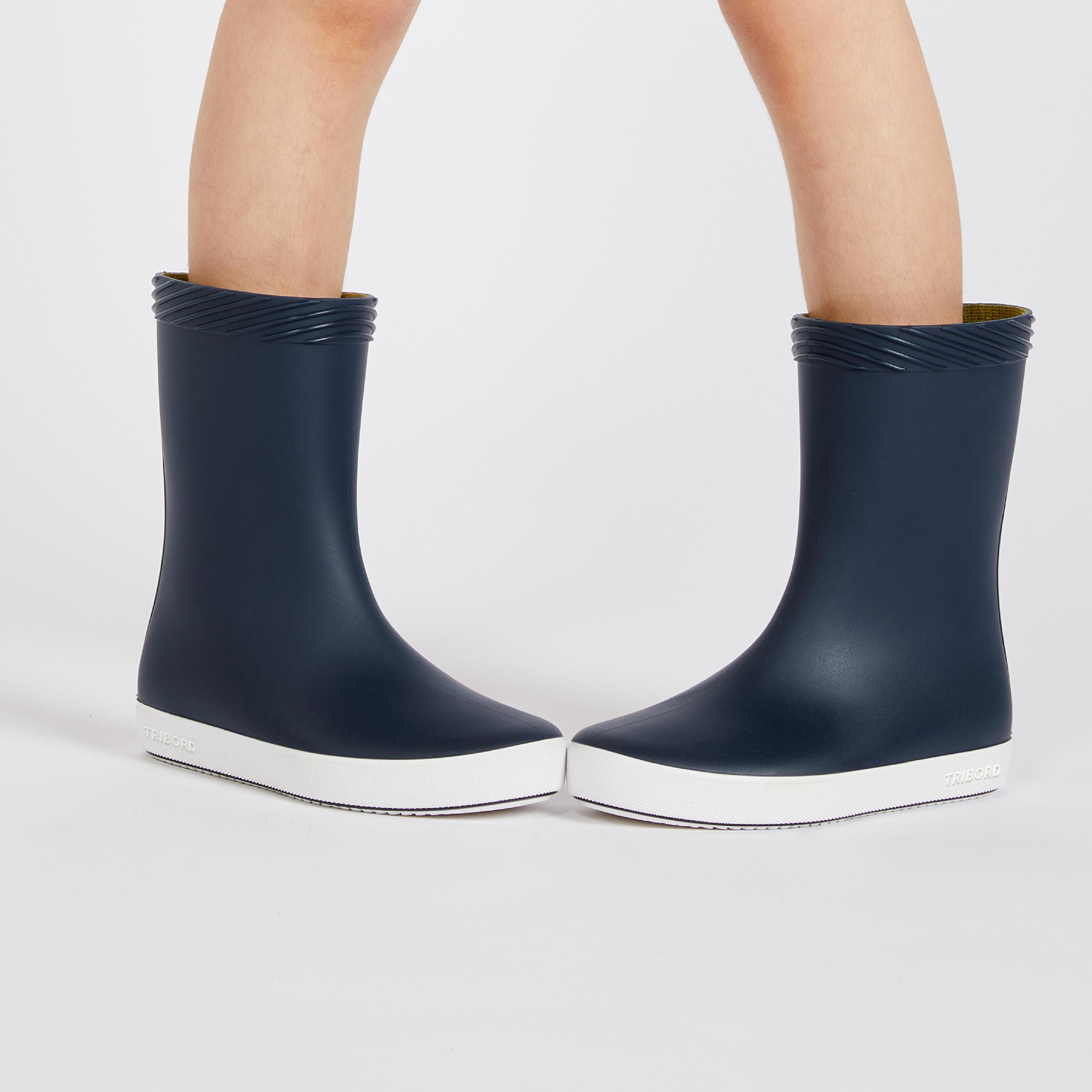 Kid's Rain Boot 100 navy blue 6/13