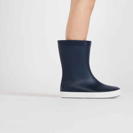 Kid's Welly  Boot 100 navy blue