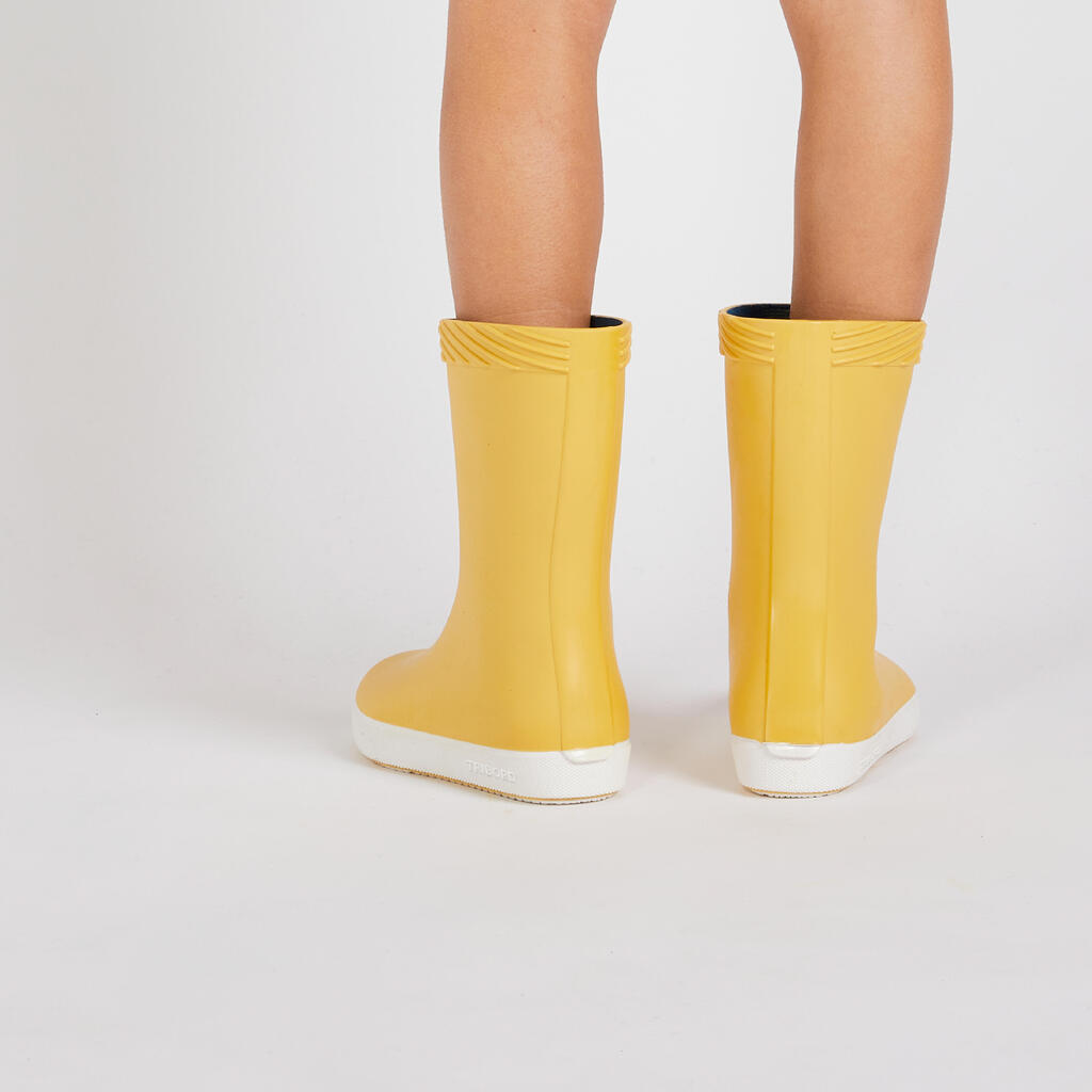 Kid's Welly  Boot 100 yellow