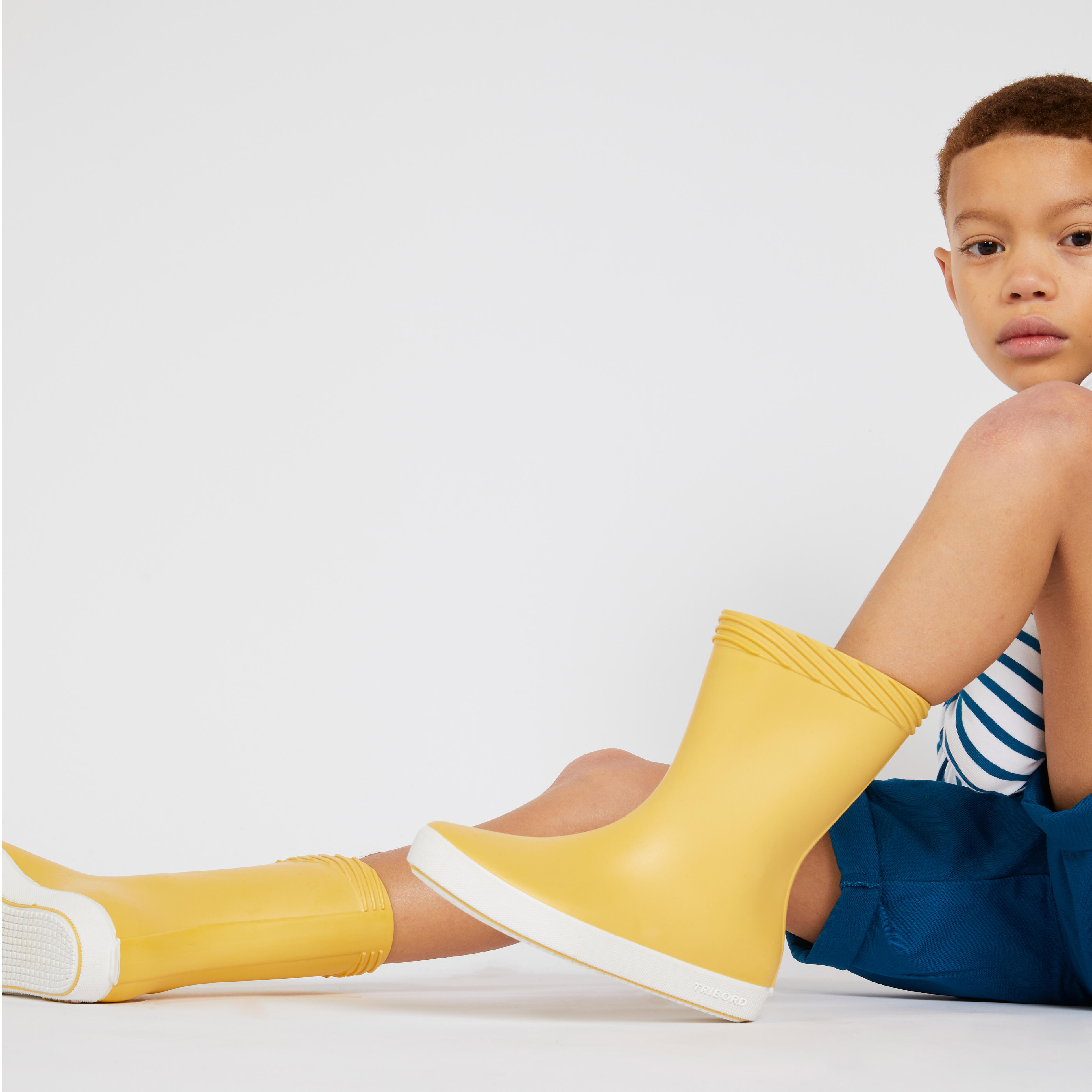 Kids 2024 yellow boots