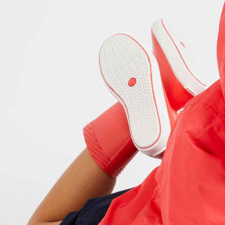 Vaikiški nuo lietaus saugantys batai „100“, raudoni