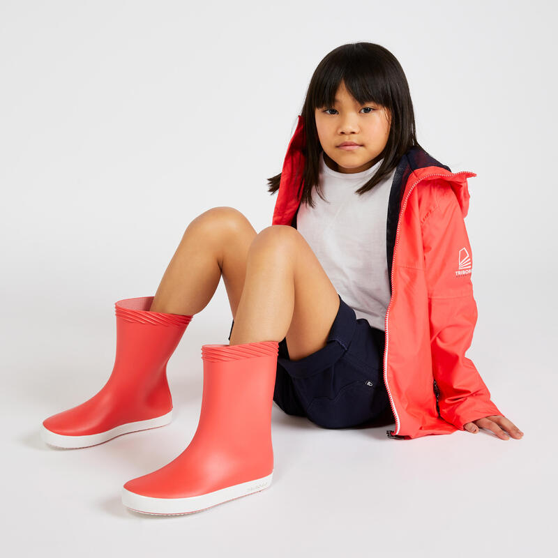 Botte de pluie enfant 100 rouge