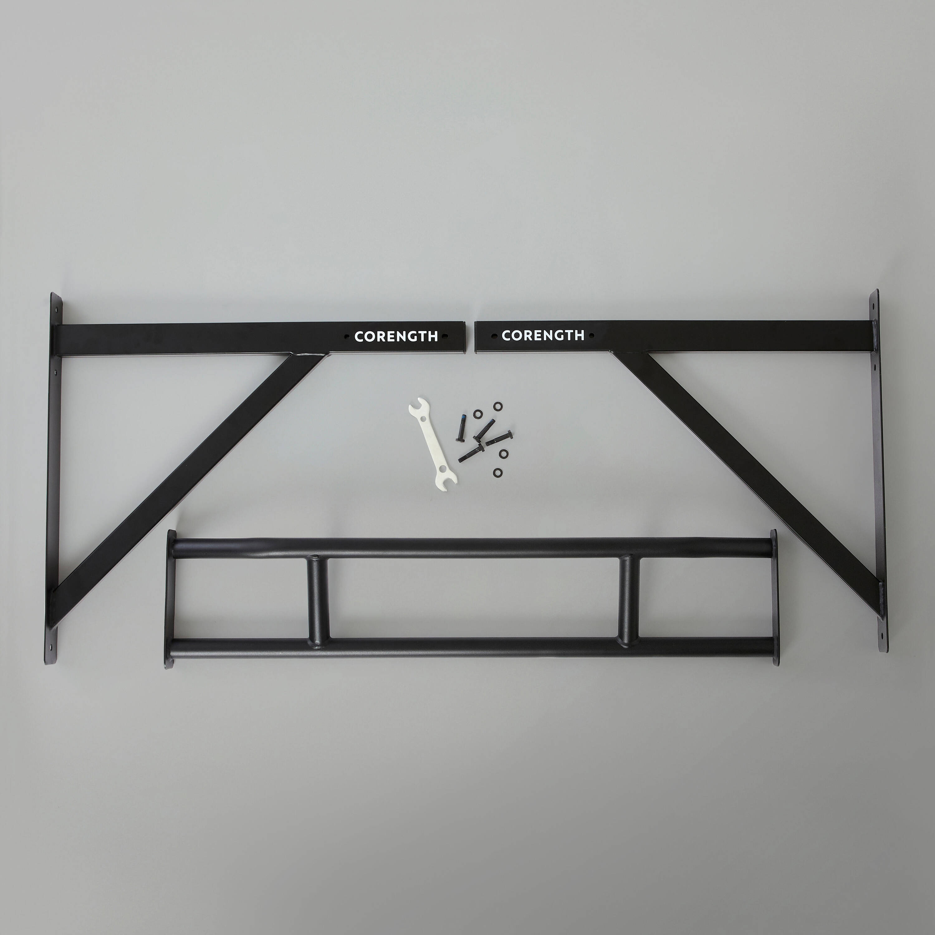 Indoor and Outdoor Wall-Mounted Pull-Up Bar -  4