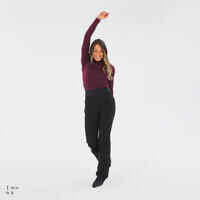 Women’s Warm and Fitted Ski Trousers 500 - Black