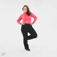 Women’s Warm and Fitted Ski Trousers 500 - Black