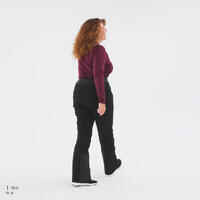 Women’s Warm and Fitted Ski Trousers 500 - Black