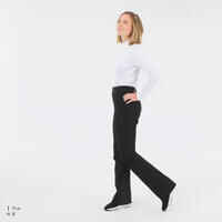 Women’s Warm and Fitted Ski Trousers 500 - Black