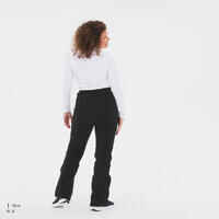 Women’s Warm and Fitted Ski Trousers 500 - Black