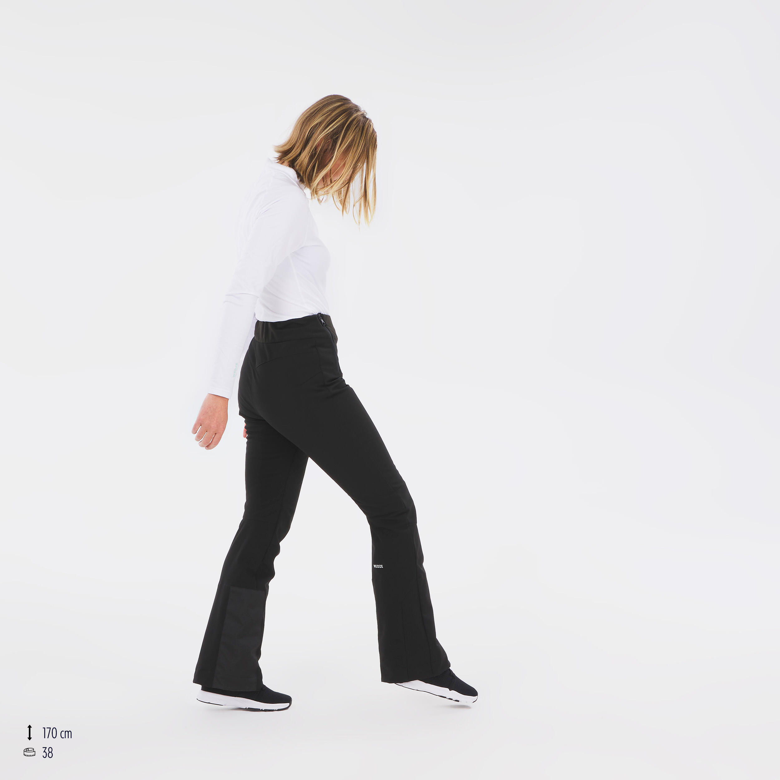 Pantalon ski femme slim fit sale