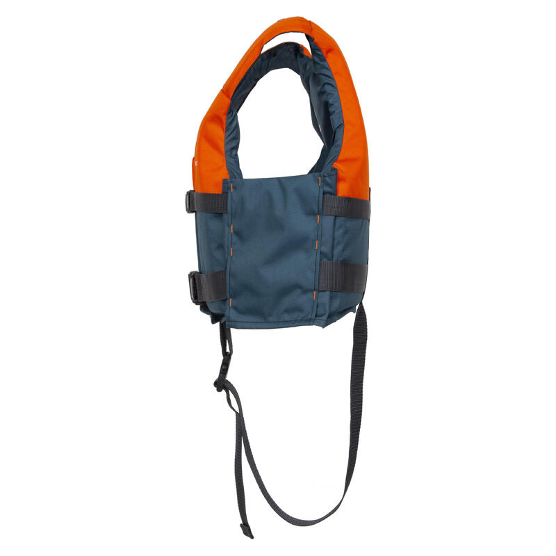 Gilet aiuto al galleggiamento kayak SUP deriva 50N+ blu-arancione