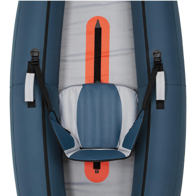 Canoa-kayak touring 100 gonfiabile monoposto