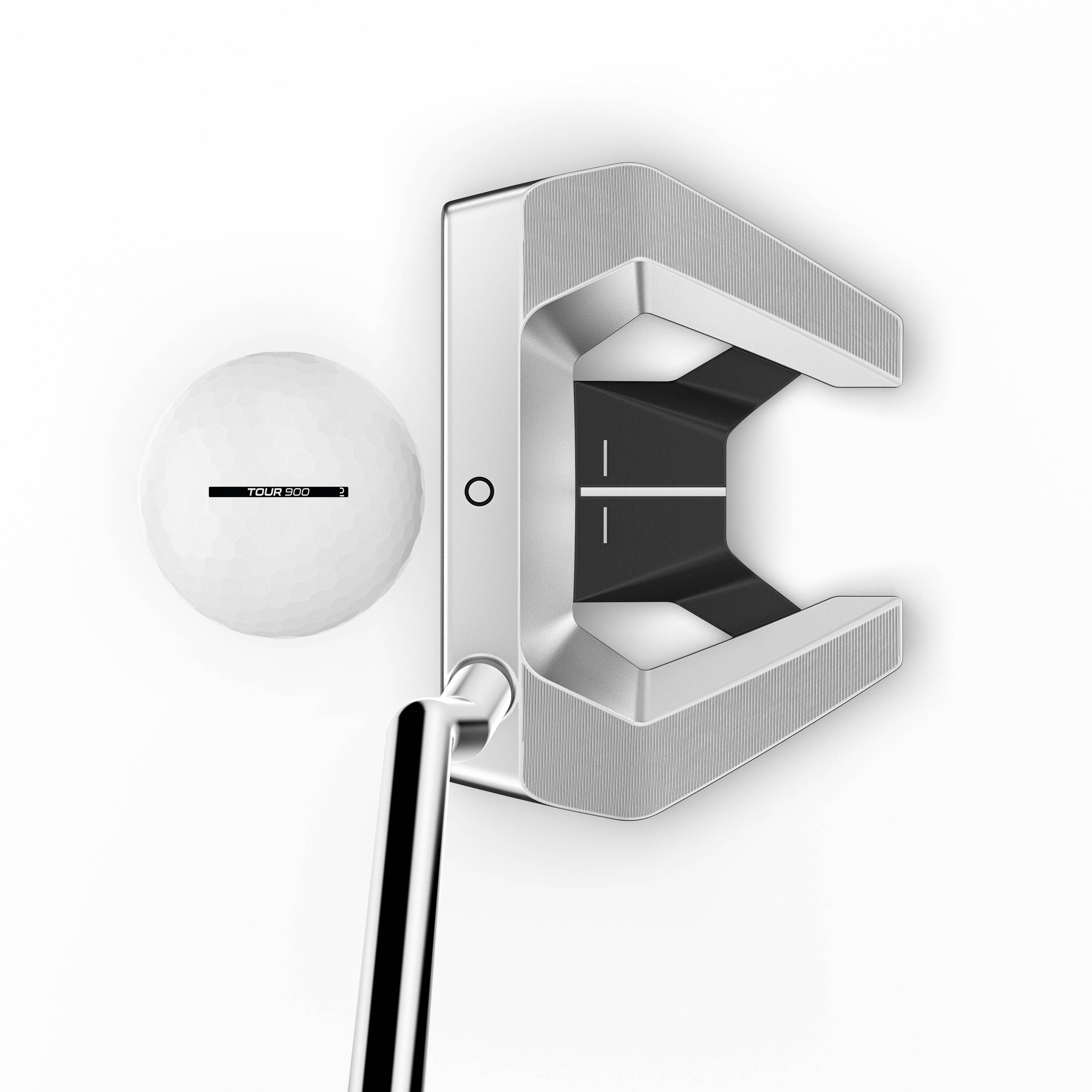 Golf Mallet Putter RH Face Balanced (Suitable For Straight Putting Strokes) -  4