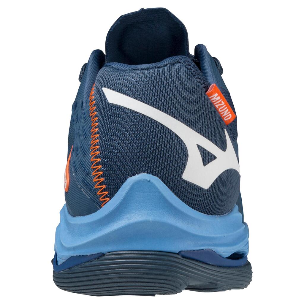 MEN'S VOLLEYBALL SHOES MIZUNO LIGHTNING Z7 LOW  DARK BLUE - WHITE