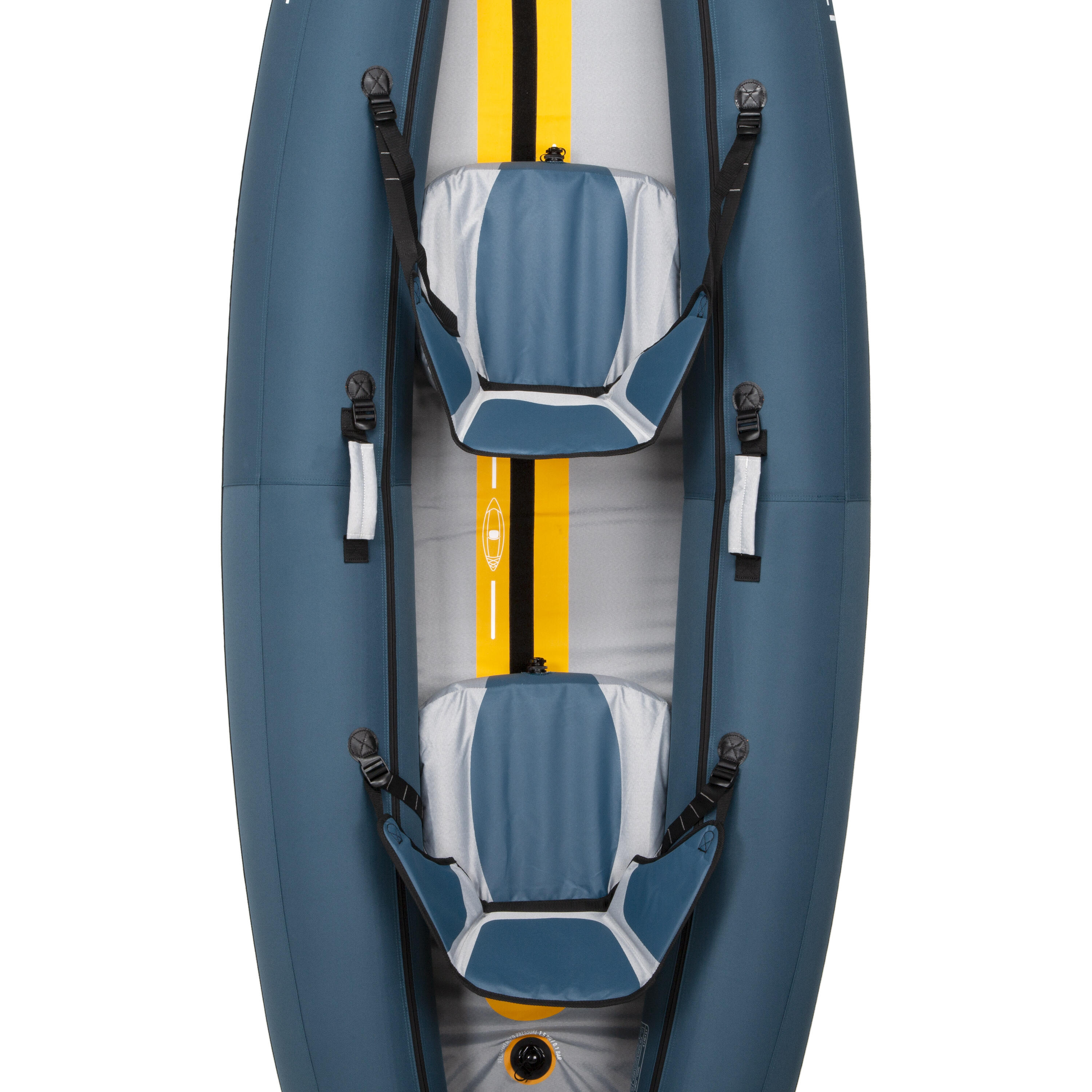 Inflatable 1-2-person Touring Kayak 6/19