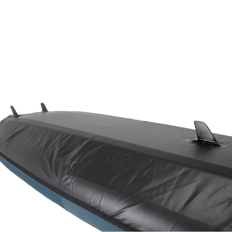 Kajak aufblasbar Touring 3-Sitzer - 100 Ecodesign