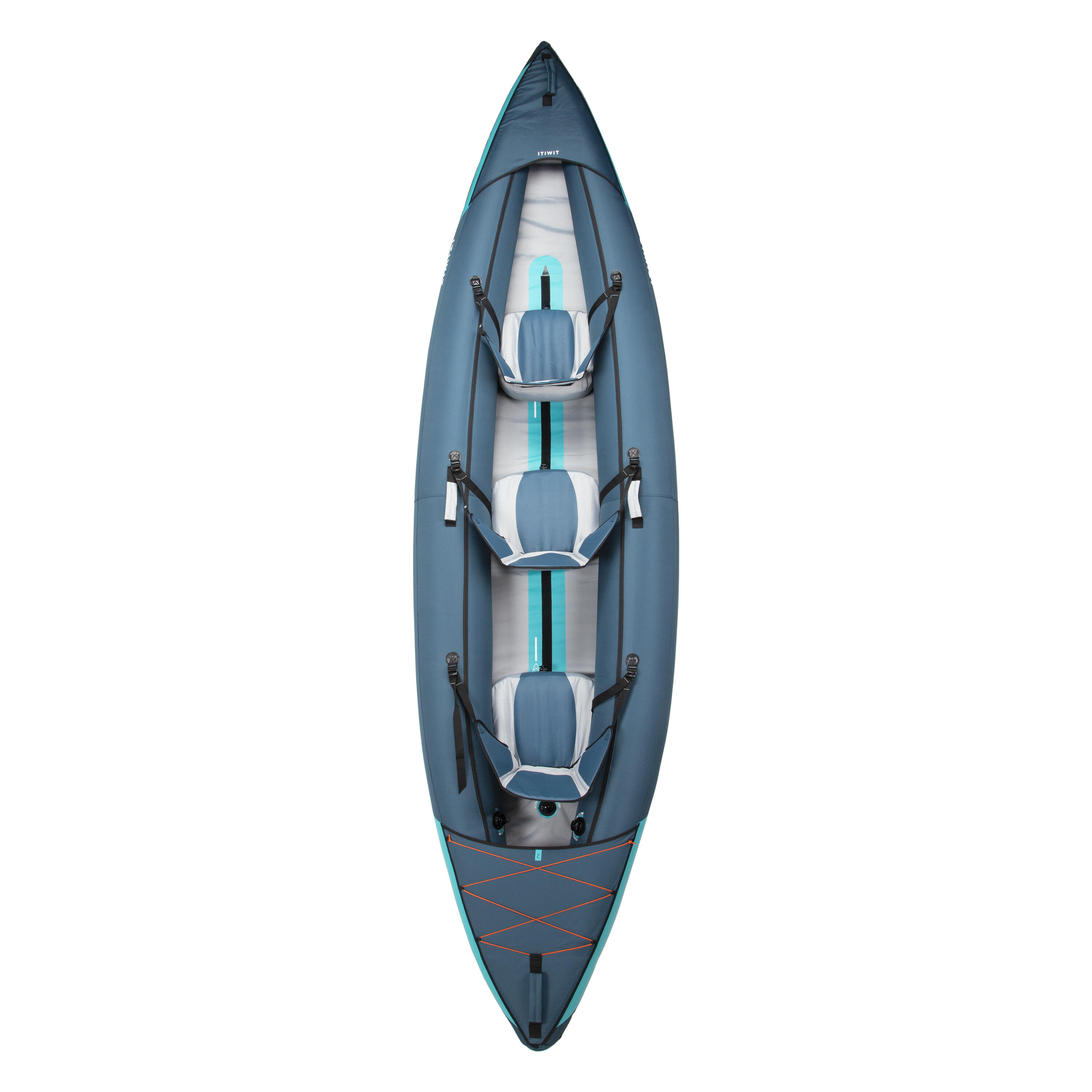Canoa kayak touring 100 2-3 posti  5/50