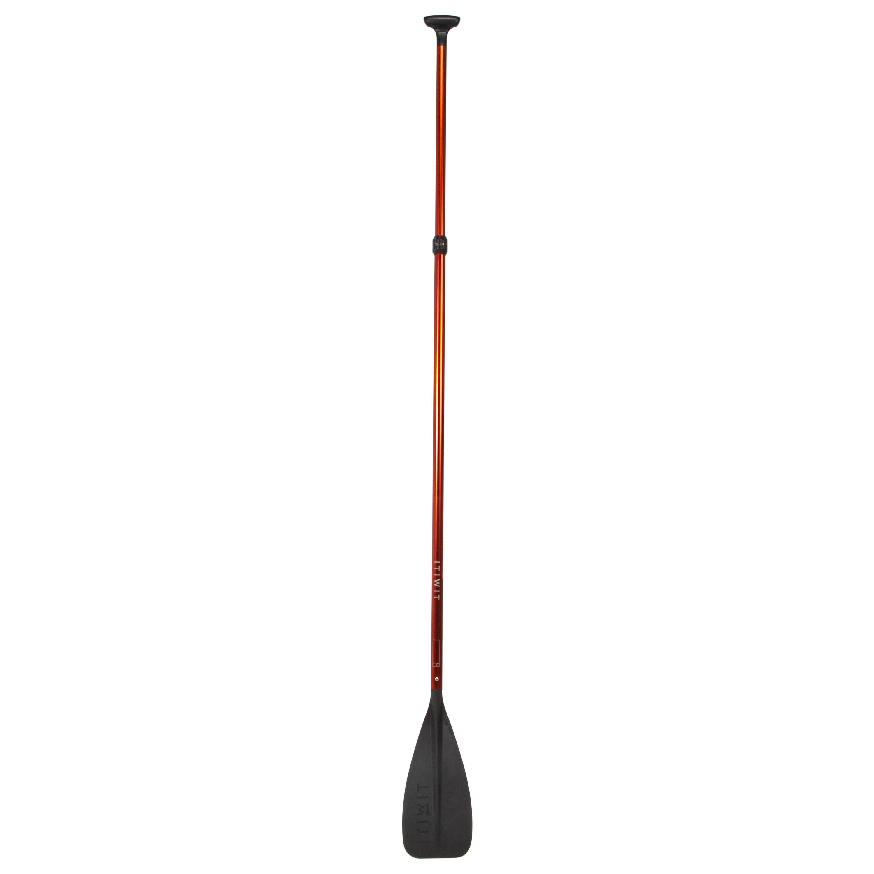 Robusto stand up paddle a noleggio. Regolabile da 170 a 220 cm.