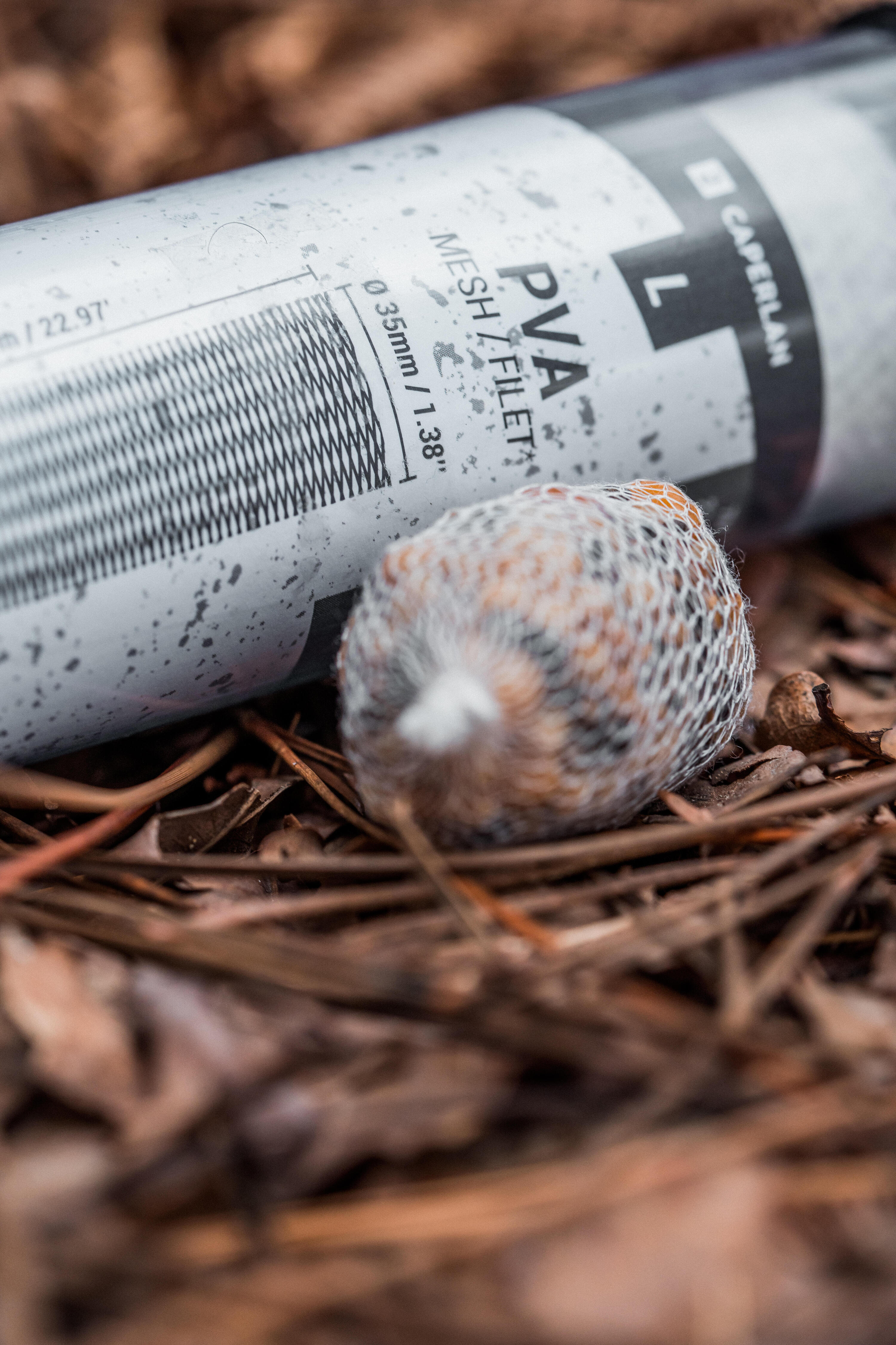 Kit Filet PVA 5M + Ciseaux - 18mm à 44mm - Pour Pêche à La Carpe