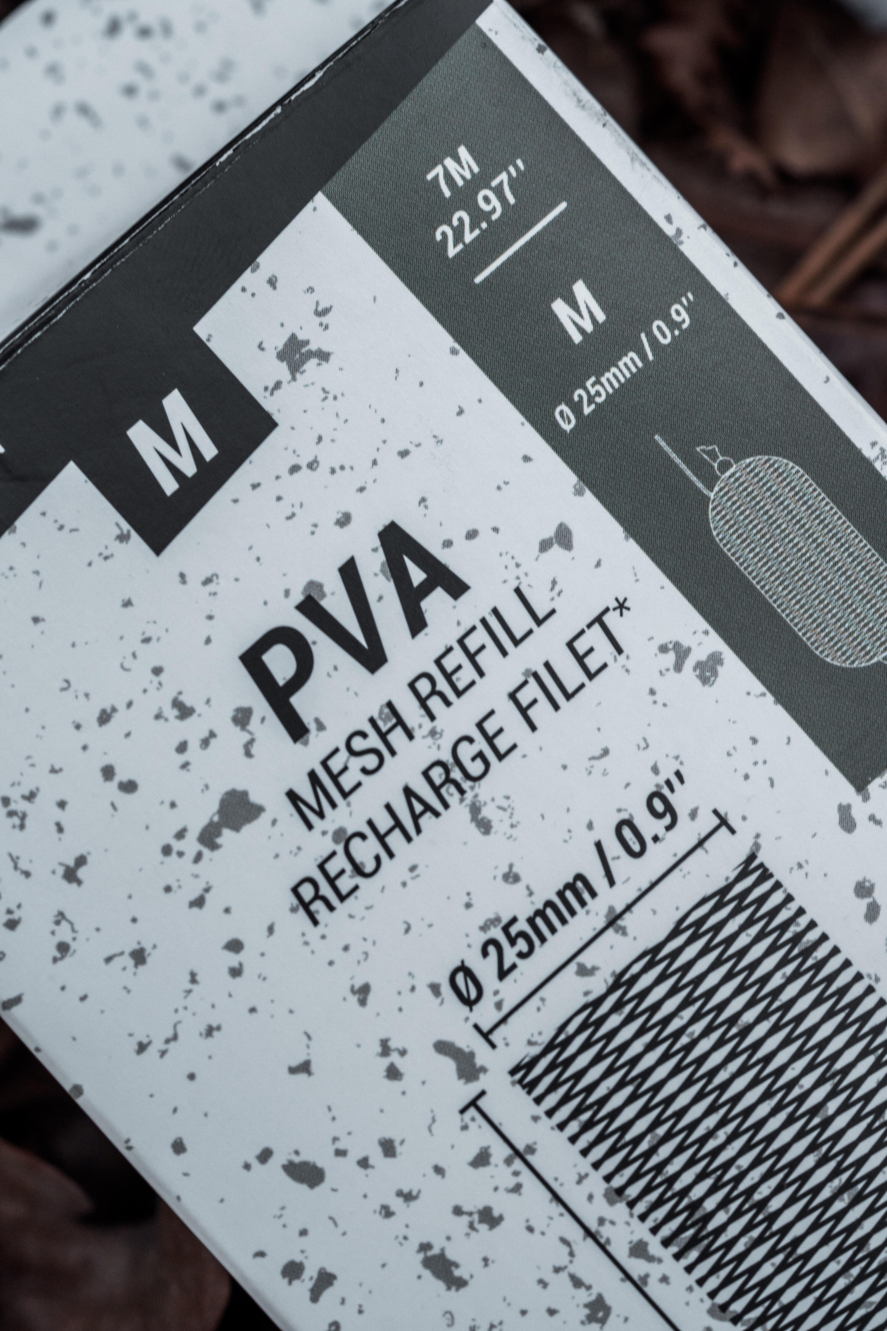 Ricarica rete PVA SLOW carp fishing 25mm 7m 4/9