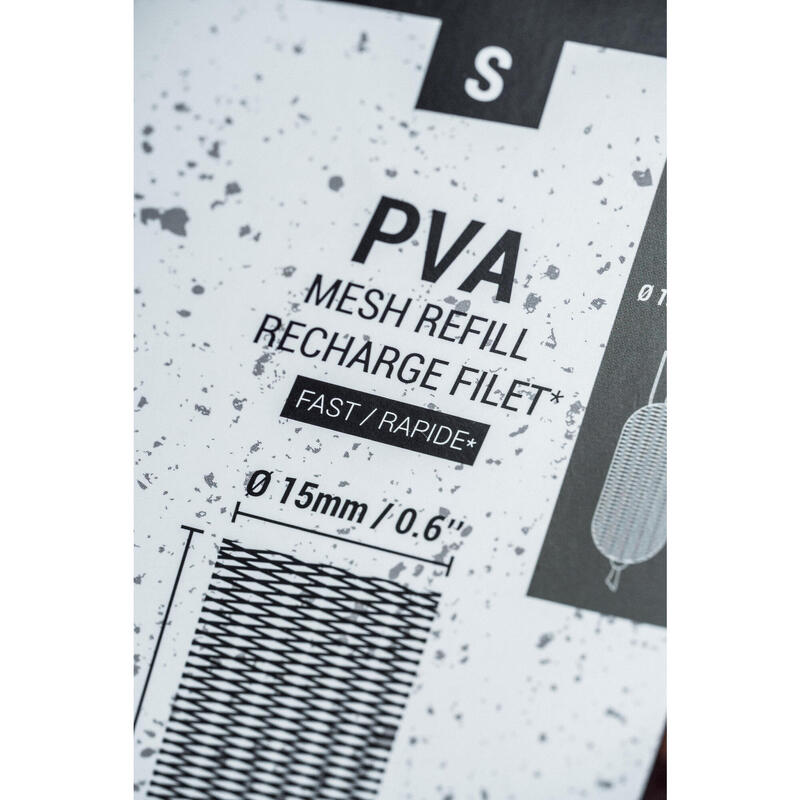 Navulling voor PVA set Fast kous 15 mm 7 m karpervissen