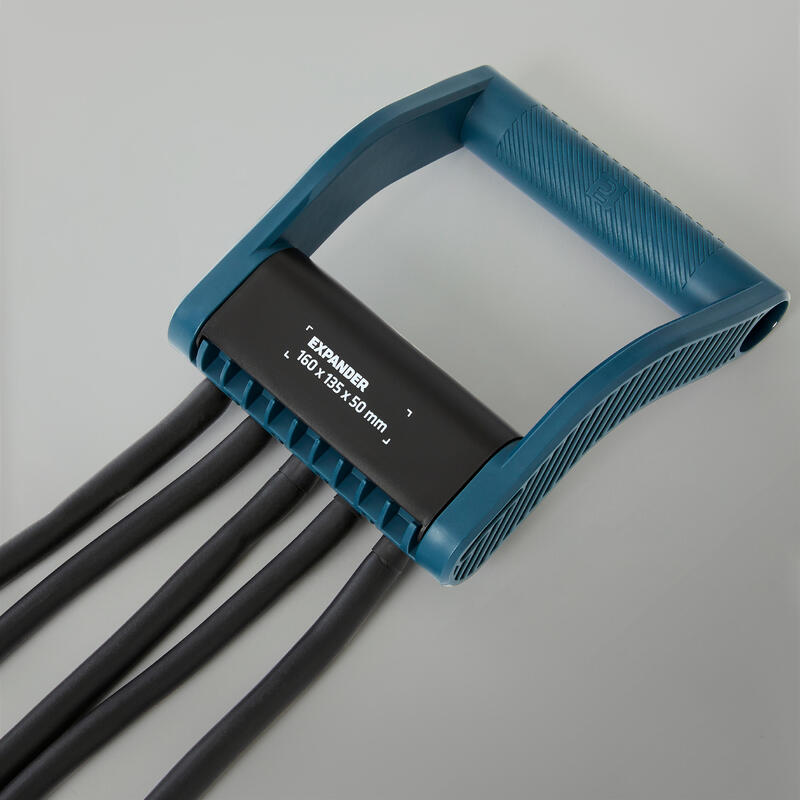 Extensor reglabil Bodybuilding 5 - 25 kg Negru-Albastru