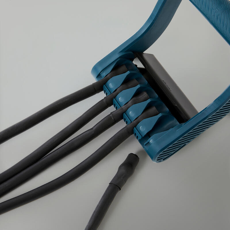 Extensor reglabil Bodybuilding 5 - 25 kg Negru-Albastru