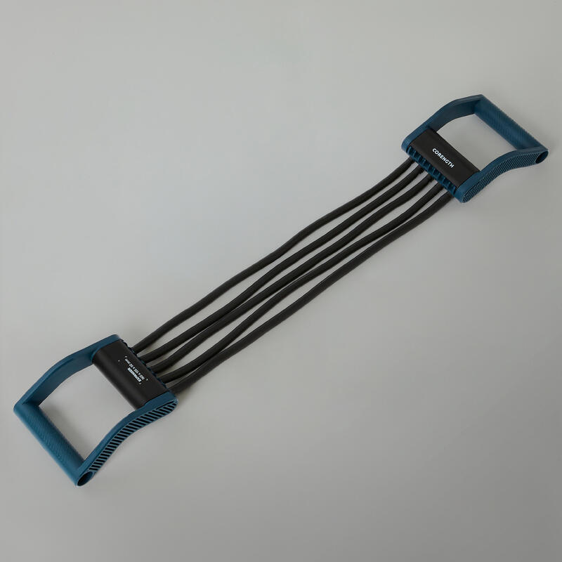 Extensor reglabil Bodybuilding 5 - 25 kg Negru-Albastru