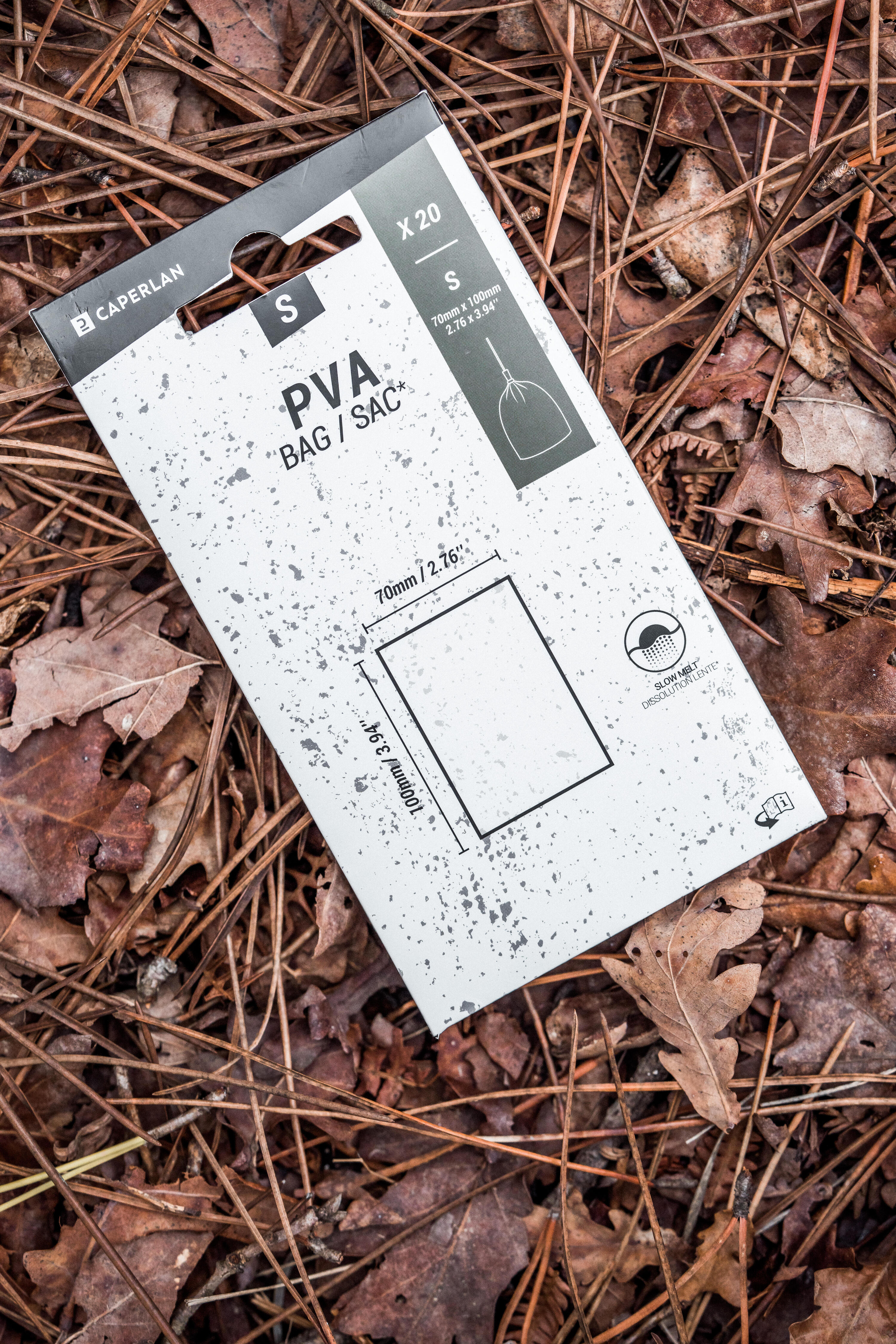 Sacchetti PVA carp fishing S 70x100mm x20 7/9