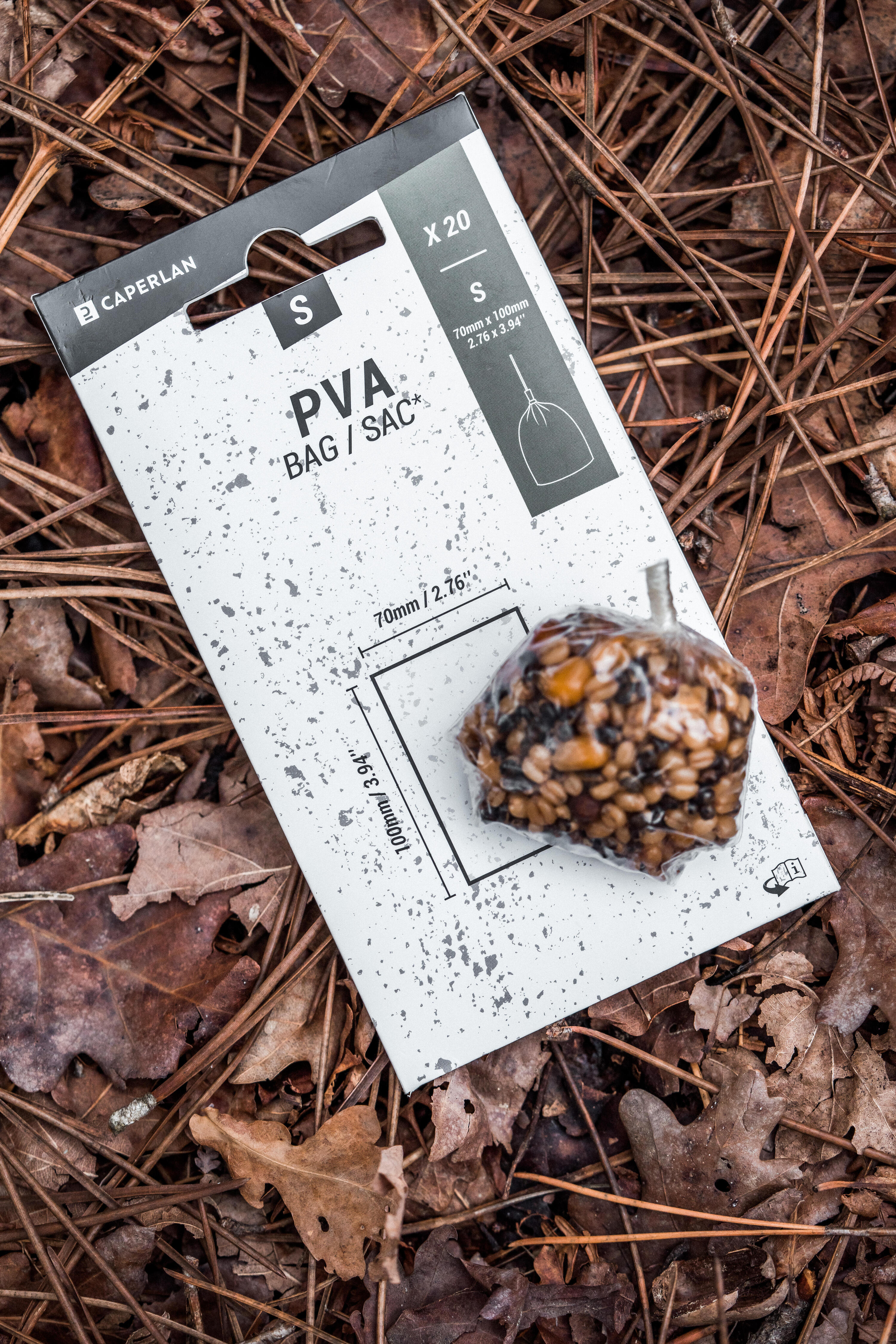 Sacchetti PVA carp fishing S 70x100mm x20 4/9