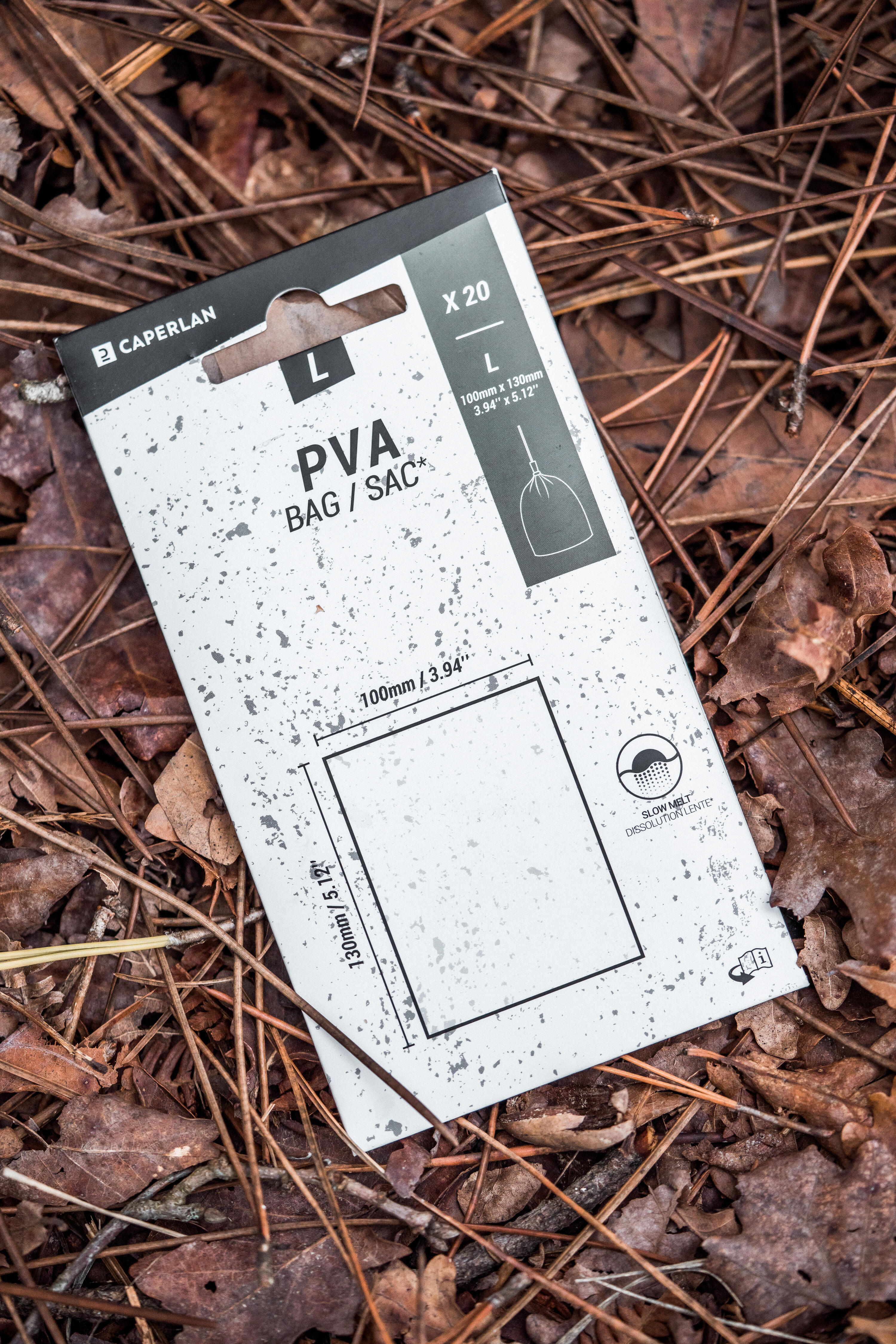 Sacchetti PVA carp fishing L 100x130mm x20 7/10