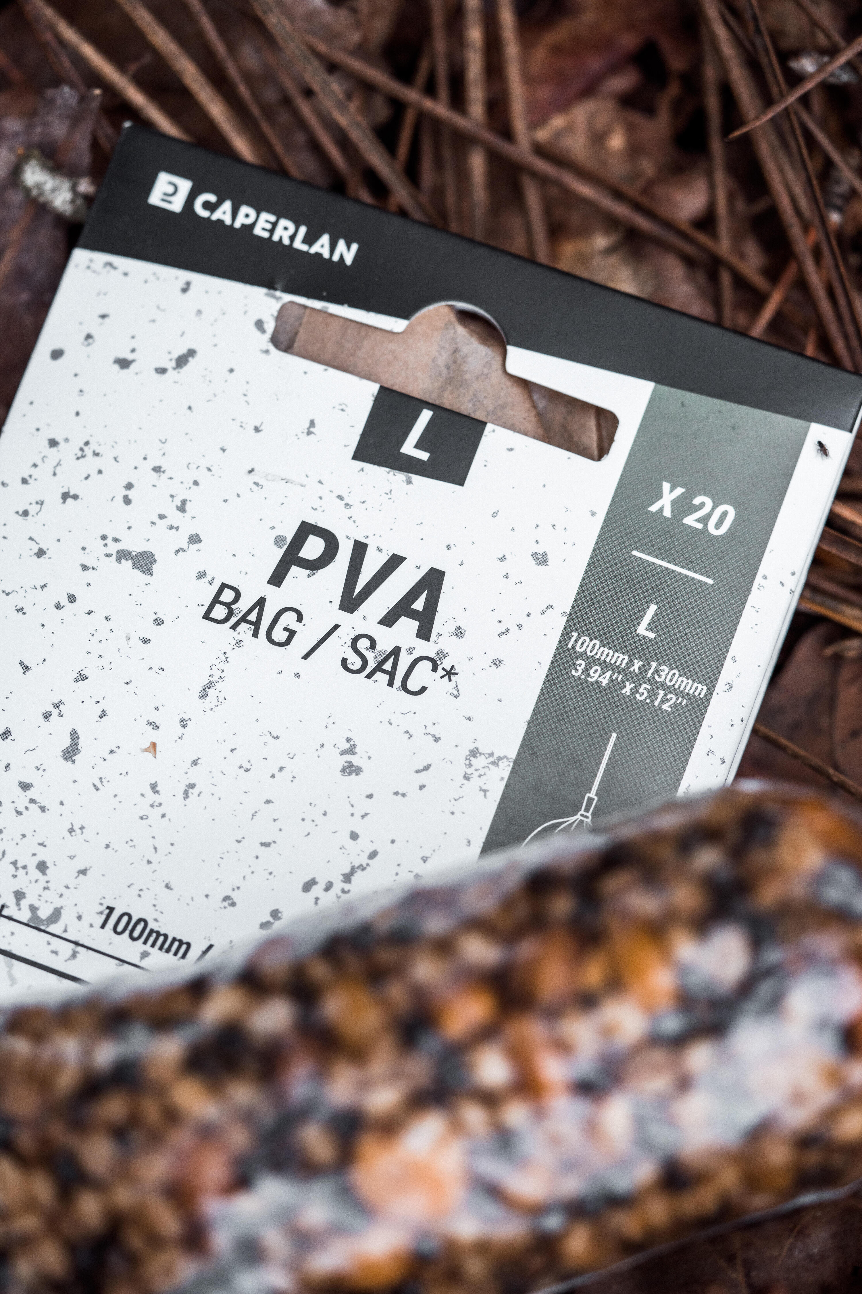Sacchetti PVA carp fishing L 100x130mm x20 6/10