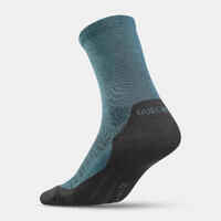 Sock Hike 100 High  - Pack of 2 pairs - Grey and Blue